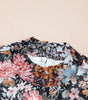Robe Midi à Imprimé Floral et Col Montant pour Femmes