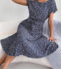 Robe Midi Imprimé Floral pour Femmes