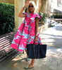 Robe Midi Imprimé Floral pour Femmes