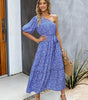 Robe Midi à Motif Géométrique pour Femmes