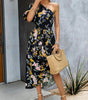 Robe Midi à Motif Géométrique pour Femmes