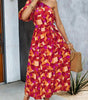 Robe Midi à Motif Géométrique pour Femmes