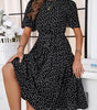 Robe Midi à Pois pour Femmes