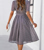 Robe Midi à Pois pour Femmes
