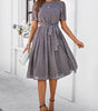Robe Midi à Pois pour Femmes