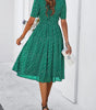 Robe Midi à Pois pour Femmes