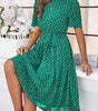 Robe Midi à Pois pour Femmes