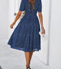 Robe Midi à Pois pour Femmes