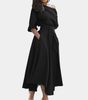 Robe Midi à Ceinture pour Femmes