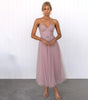 Robe Midi en Tulle pour Femmes