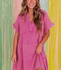 Robe Crinkle Minéral pour Femmes