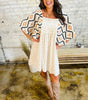 Robe Mini Imprimé Azteque pour Femmes
