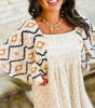 Robe Mini Imprimé Azteque pour Femmes