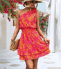 Mini Robe Imprimé Floral pour Femmes