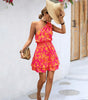 Mini Robe Imprimé Floral pour Femmes