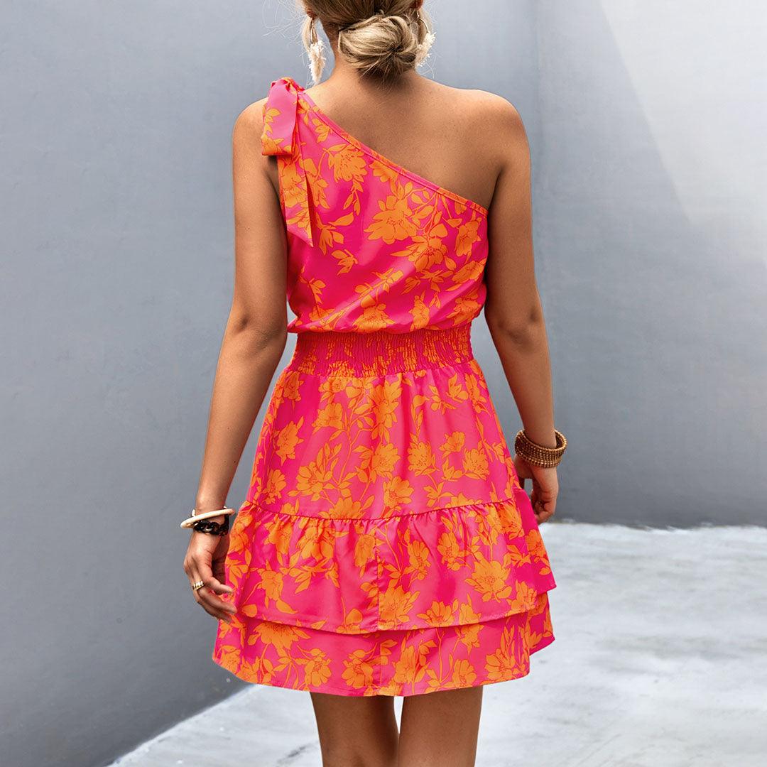 Mini Robe Imprimé Floral pour Femmes