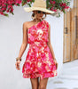 Mini Robe Imprimé Floral pour Femmes