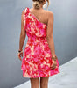 Mini Robe Imprimé Floral pour Femmes