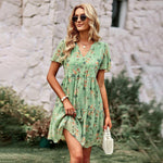 Robe Fleurie Mini pour Femmes