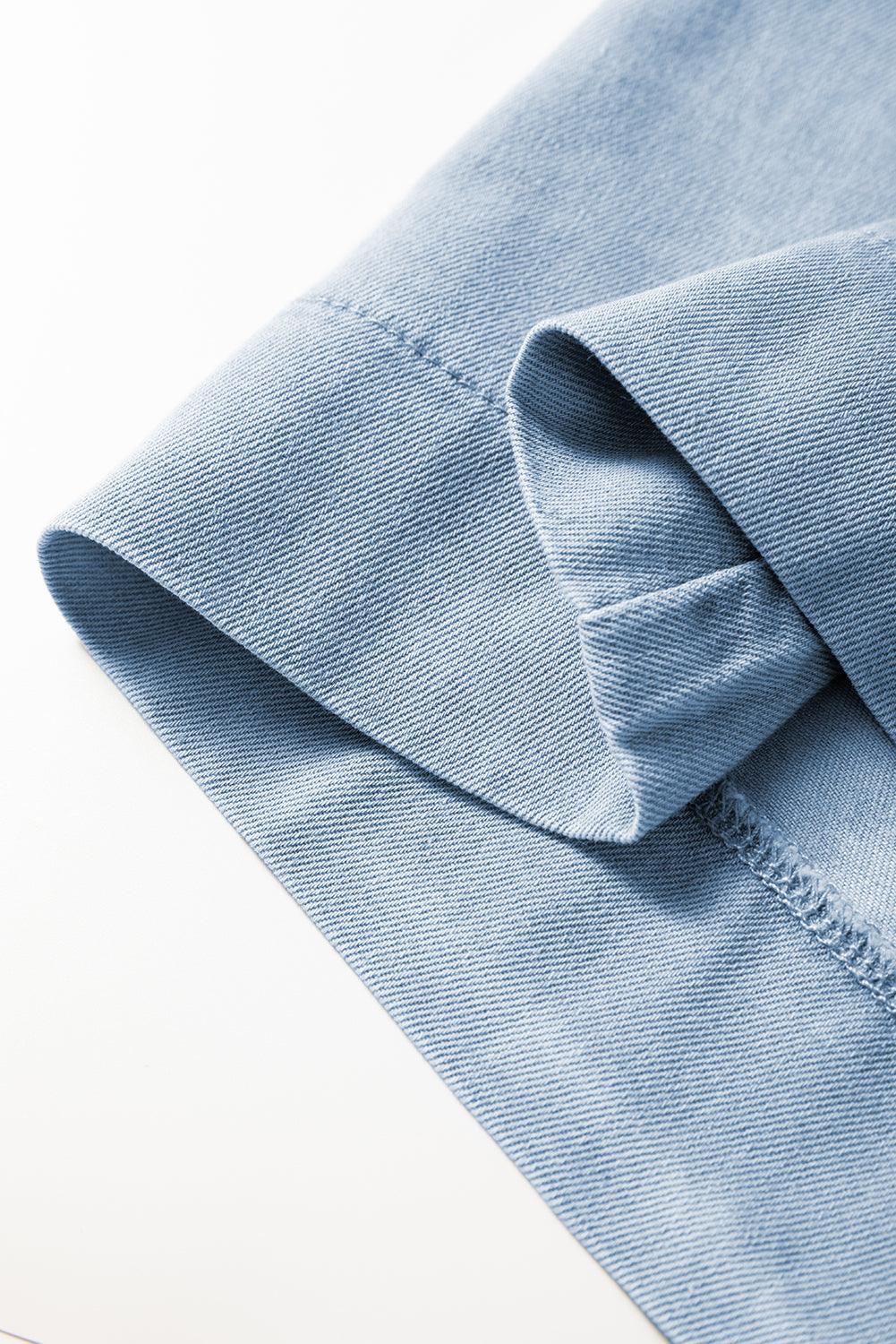 Robe Mini avec Manches Volantes pour Femmes