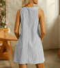 Robe Mini Rayée pour Femmes