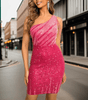 Robe Mini Pailletée pour Femmes