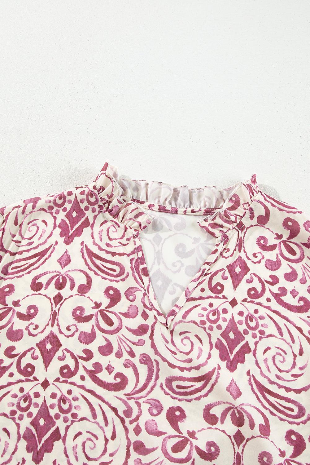 Robe Mini Imprimé Paisley pour Femmes