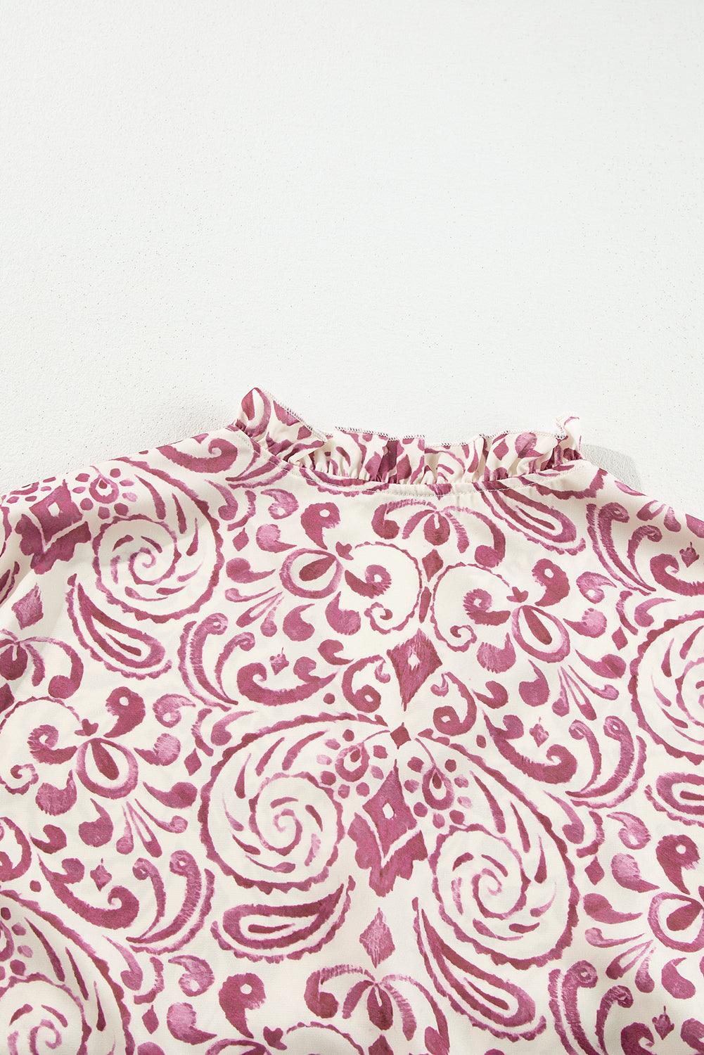 Robe Mini Imprimé Paisley pour Femmes