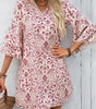 Robe Mini Imprimé Paisley pour Femmes