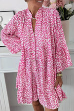Robe Mini Imprimé Léopard pour Femmes