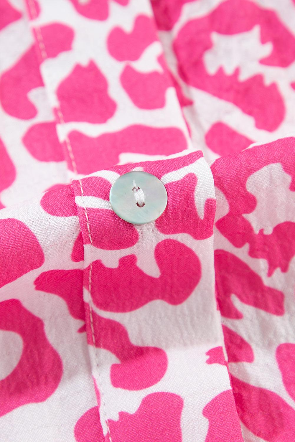 Robe Mini Imprimé Léopard pour Femmes