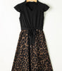 Robe Mini Imprimé Léopard pour Femmes