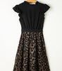 Robe Mini Imprimé Léopard pour Femmes