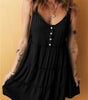 Robe Mini Élégante à Volants pour Femmes