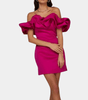 Robe Mini à Volants pour Femmes