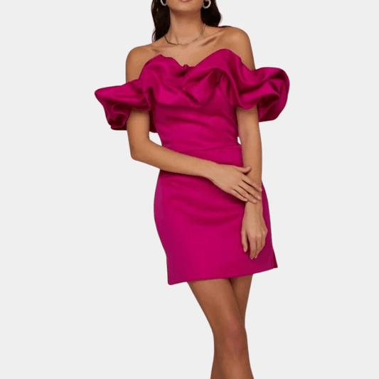 Robe Mini à Volants pour Femmes