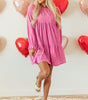 Robe Mini avec Manches Volantes pour Femmes
