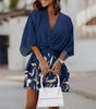 Robe Mini Imprimé Tropical pour Femmes