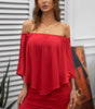 Robe Mini Poncho à Plusieurs Couches pour Femmes
