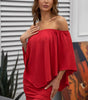 Robe Mini Poncho à Plusieurs Couches pour Femmes