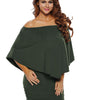 Robe Mini Poncho à Plusieurs Couches pour Femmes