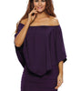 Robe Mini Poncho à Plusieurs Couches pour Femmes