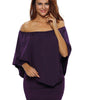 Robe Mini Poncho à Plusieurs Couches pour Femmes