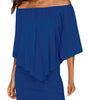 Robe Mini Poncho à Plusieurs Couches pour Femmes