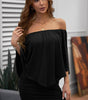 Robe Mini Poncho à Plusieurs Couches pour Femmes