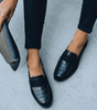 Mocassin Confort Souple en Simili Cuir pour Femme