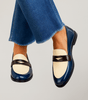Mocassins Bicolores Classiques pour Femmes - Emilia Lane
