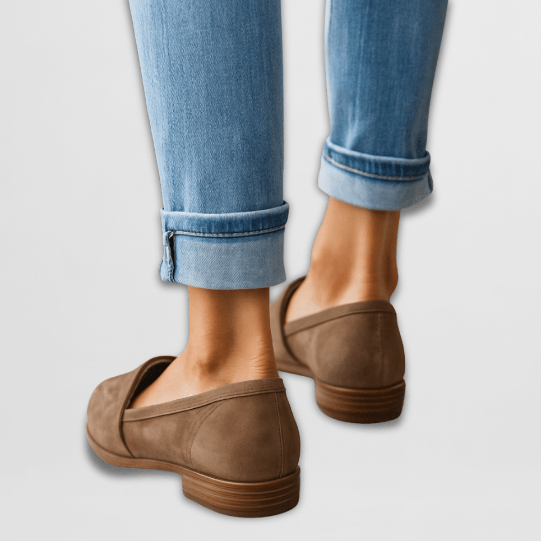 Mocassins en Daim pour Femmes - Emilia Lane
