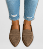 Mocassins en Daim pour Femmes - Emilia Lane
