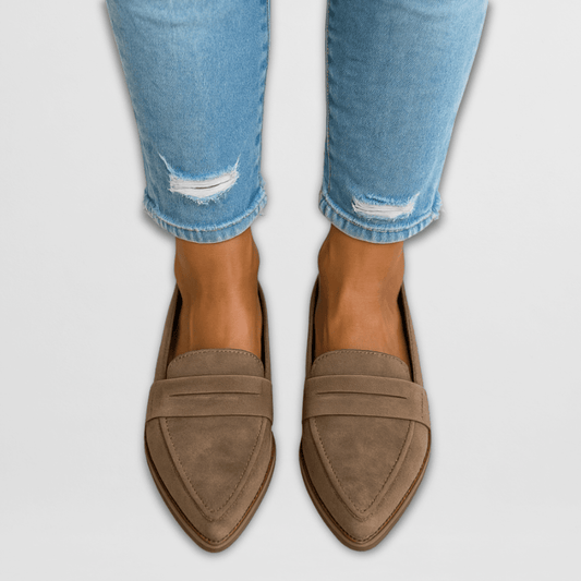 Mocassins en Daim pour Femmes - Emilia Lane